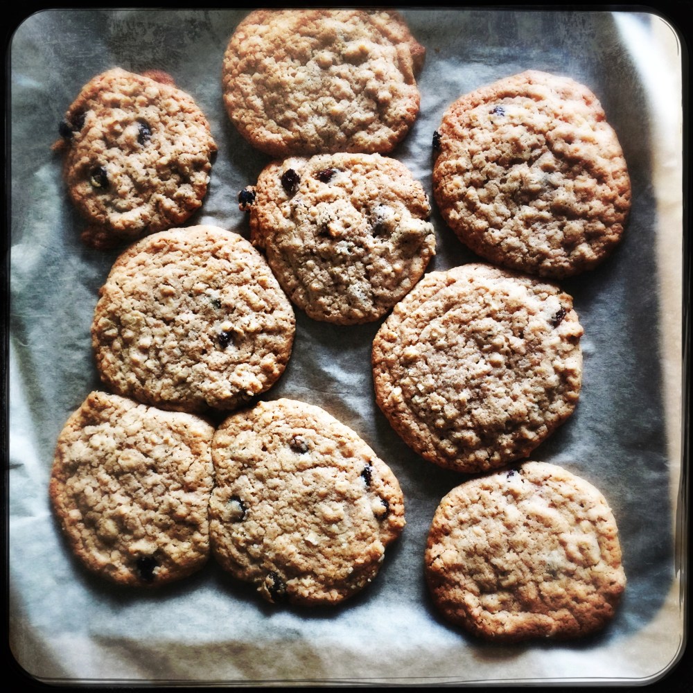 COOKIES ON BAKING TRAY