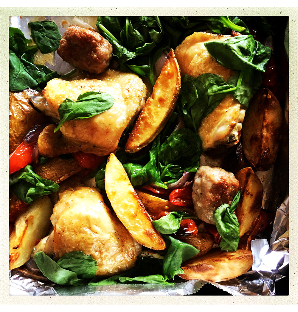 CHICKEN SAUSAGE TRAYBAKE FINISHED 2