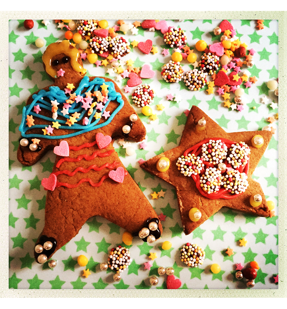 GINGERBREAD DECORATED