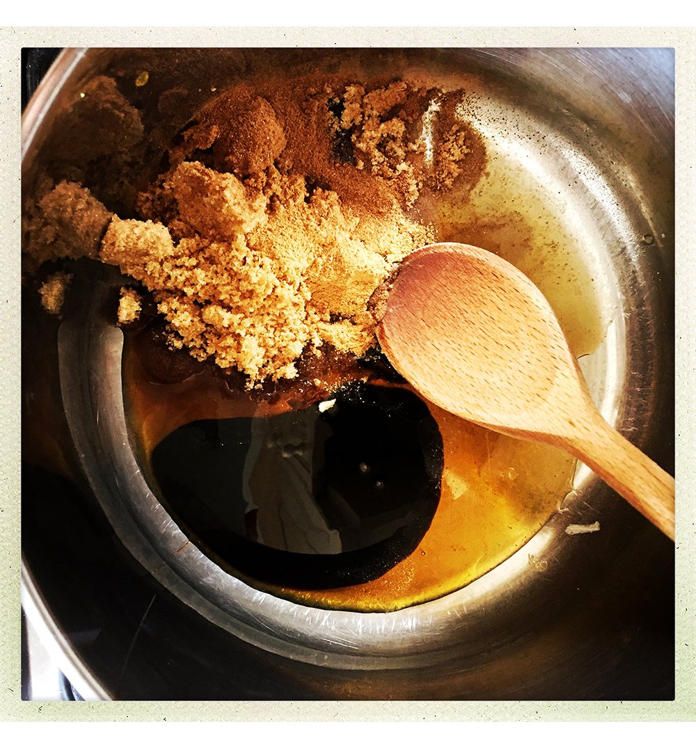 GINGERBREAD INGREDIENTS 1ST STEP