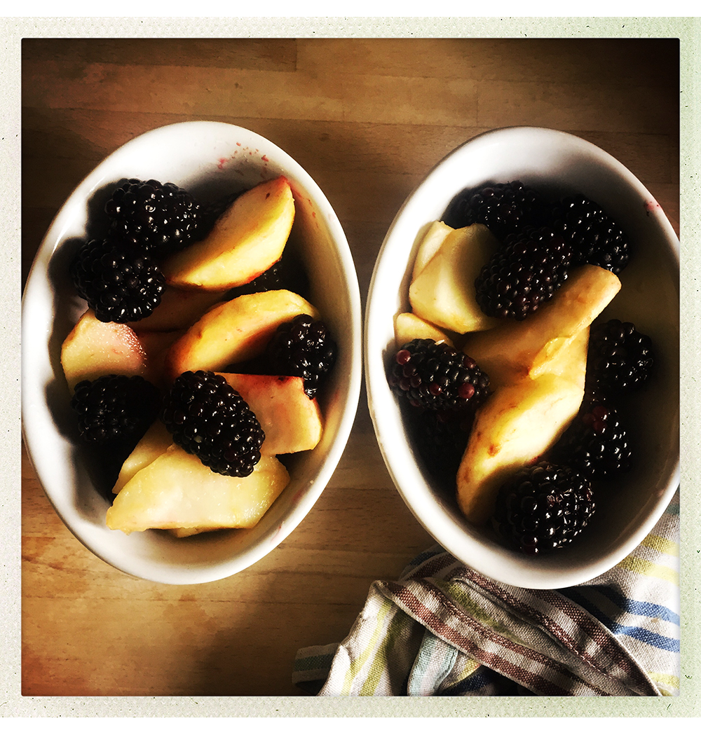 APPLE BLACKBERRY IN POTS