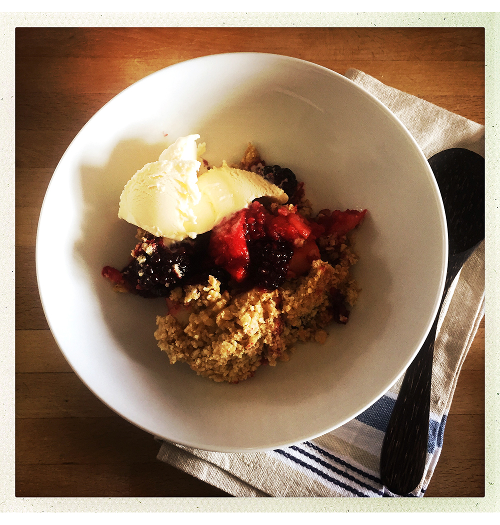 APPLY BLACKBERRY CRUMBLE PLATED