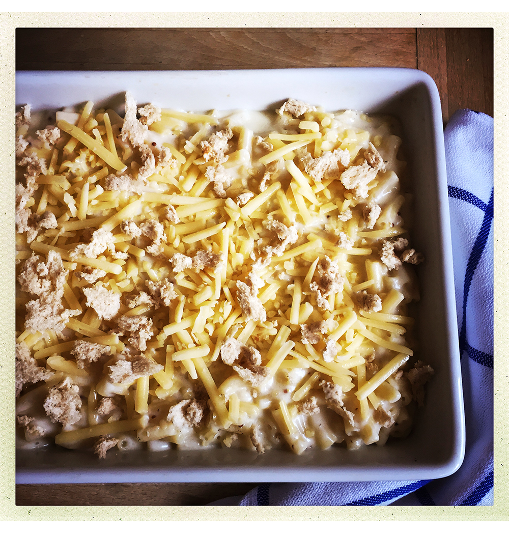 MACARONI CHEESE ADD BREADCRUMBS